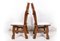 Mid-Century Brutalist Oak Dining Room Chairs, 1960s, Set of 4 9