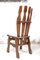 Mid-Century Brutalist Oak Dining Room Chairs, 1960s, Set of 4, Image 13