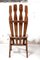 Mid-Century Brutalist Oak Dining Room Chairs, 1960s, Set of 4, Image 14