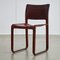 Vintage Sistina Strap Chair by Tito Agnoli for Matteo Grassi, 1980s, Set of 4 3