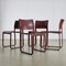 Vintage Sistina Strap Chair von Tito Agnoli für Matteo Grassi, 1980er, 4er Set 2