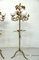 Hollywood Regency Italian Gold Gilt Metal Standard Floor Lamps, 1970s, Set of 2 5