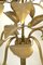 Lámparas de pie estándar Hollywood Regency italianas de metal dorado, años 70. Juego de 2, Imagen 9