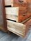 Italian Chest of Drawers in Walnut Root, 1950s, Image 3