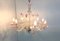 Vintage Floral Murano Glass Chandelier, 1950s 5