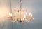 Vintage Floral Murano Glass Chandelier, 1950s, Image 5