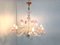 Vintage Floral Murano Glass Chandelier, 1950s, Image 8