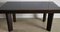 Large Robust Dining Table with Carved Legs and Glass Top 3