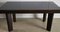 Large Robust Dining Table with Carved Legs and Glass Top, Image 3