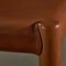 Wooden Chairs with Removable Leather Backs, Set of 4, Image 14