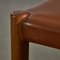 Wooden Chairs with Removable Leather Backs, Set of 4, Image 13