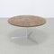 Mesa de centro redonda de Arne Jacobsen para Fritz Hansen, años 60, Imagen 2