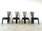 Totem Chairs by Torstein Nislen for Westnofa, 1980s, Set of 4 1