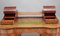 19th Century Inlaid Mahogany Desk, 1890s 14