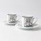 Porcelain Espresso Cups by Keith Haring for Konitz, 1990s, Set of 2, Image 1