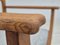 Butaca danesa de madera de roble de lana para muebles Kvadrat, años 60, Imagen 8