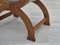 Butaca danesa de madera de roble de lana para muebles Kvadrat, años 60, Imagen 14