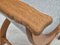 Butaca danesa de madera de roble de lana para muebles Kvadrat, años 60, Imagen 4