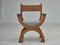Dänischer Armlehnstuhl aus Eichenholz mit Kvadrat Furniture Wool, 1960er 2