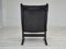 Norwegischer Siesta Sessel aus schwarzem Leder & Bugholz von Ingmar Relling für Westnofa, 1970er 10