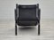 Norwegian Siesta Lounge Chair in Black Leather & Bentwood by Ingmar Relling for Westnofa, 1970s 18