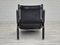 Norwegian Siesta Lounge Chair in Black Leather & Bentwood by Ingmar Relling for Westnofa, 1970s, Image 18