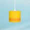 Midcentury Swedish Yellow Hanging Lamp, 1960s 1
