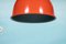 Lámpara colgante Mid-Century en rojo, años 70, Imagen 8