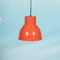 Midcentury Red Hanging Lamp, 1970s, Image 1