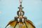 Large Amber Glass Pendant Lamp, 1960s 6