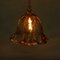 Large Amber Glass Pendant Lamp, 1960s, Image 11