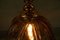 Large Amber Glass Pendant Lamp, 1960s 15