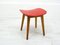 Vintage Red Stool, 1970s 6