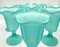 Vintage Frosted Glass Tulip Dessert Cups, 1960s, Set of 8 2