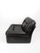 Italian Model Panarea Lounge Chair in Black Leatherette from Lev & Lev, 1970s 13