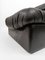 Italian Model Panarea Lounge Chair in Black Leatherette from Lev & Lev, 1970s, Image 2