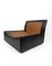 Fauteuil Modèle Panarea en Similicuir Noir de Lev & Lev, Italie, 1970s 11