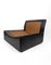 Italian Model Panarea Lounge Chair in Black Leatherette from Lev & Lev, 1970s 11