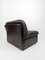 Italian Model Panarea Lounge Chair in Black Leatherette from Lev & Lev, 1970s, Image 6