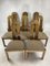 Brutalist Post Modern Dutch Organic Curvy Dining Chairs, 1980s, Set of 8 2