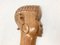 Esculturas colgantes de pared de hombre y mujer africanos vintage de madera tallada. Juego de 2, Imagen 8