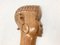 Vintage Wooden Carved African Man & Woman Wall Hanging Sculptures, Set of 2 8