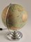 Großer französischer Art Deco beleuchteter Vintage Globus mit verchromtem Sockel von Perrina, 1940er 11