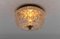 Flush Mount Lamp in Glass by Limburg, Gerrmany, 1960s, Image 2
