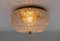 Large Flush Mount Lamp in Glass by Limburg, Gerrmany, 1960s, Image 2