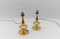 Mid-Century Modern Brass Table Lamp Bases, 1960s, Set of 2 2