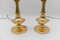 Mid-Century Modern Brass Table Lamp Bases, 1960s, Set of 2 8