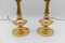 Mid-Century Modern Brass Table Lamp Bases, 1960s, Set of 2, Image 8