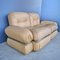 Modulares Vintage Space Age 2-Sitzer Sofa in Beige, 1970er, 2er Set 3