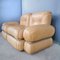 Vintage Space Age Beige 2 -Seater Modular Sofa, 1970s, Set of 2 4